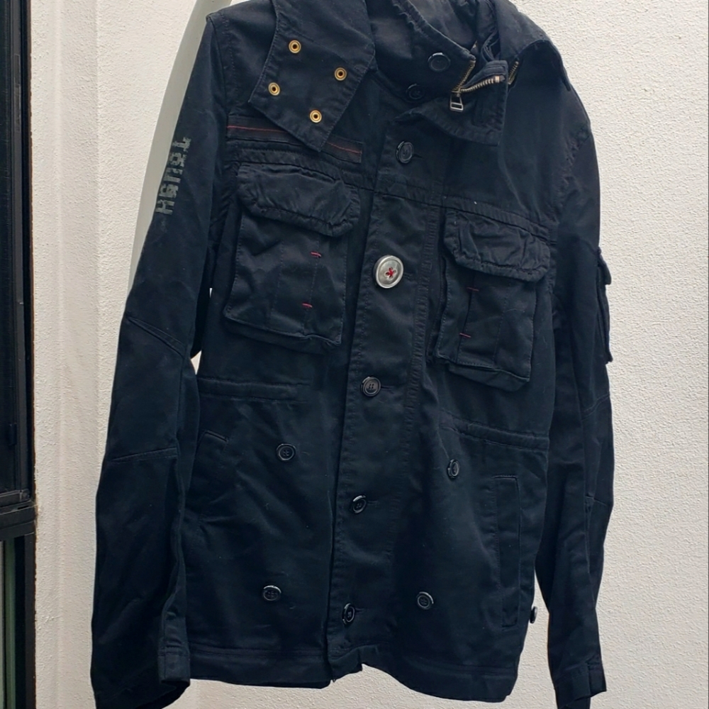 RARE Tough Jeansmith Military Jacket